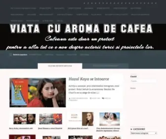 Viatacuaromadecafea.com(VIAȚĂ CU AROMĂ DE CAFEA) Screenshot