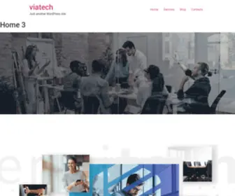 Viatech.se(Just another WordPress site) Screenshot