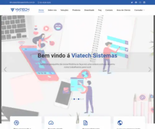 Viatechinfo.com.br(Viatech Sistemas) Screenshot