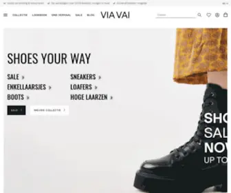 Viavaishoes.com(VIA VAI Schoenen online shop) Screenshot