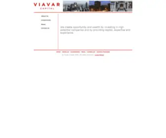 Viavarcapital.com(Viavar Capital) Screenshot