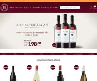 Viavini.com.br(Os Melhores Vinhos para Comprar Online) Screenshot