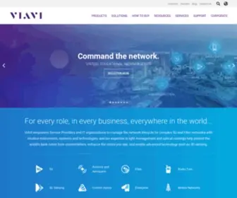Viavisolutions.com(VIAVI Network and Service Enablement (NSE)) Screenshot