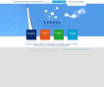 Viaxel.com(Solution de crédits) Screenshot