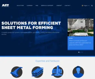 Vibab.se(Solutions for efficient sheet metal forming) Screenshot