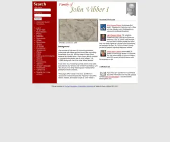 Vibber.com(Vibber Family History) Screenshot