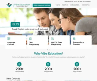 Vibe-EDU.com(Vibe Education) Screenshot