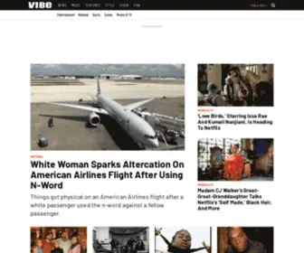 Vibe.com(Hip-Hop, R&B, Style, and Black Culture) Screenshot