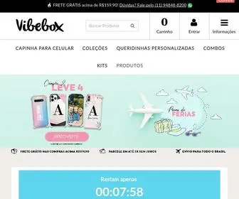 Vibebox.com.br(Capas para celular personalizadas) Screenshot