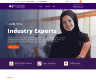 Vibeedu.com(Vibe Education Dubai) Screenshot