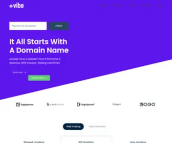 Vibehosting.com(Domain) Screenshot