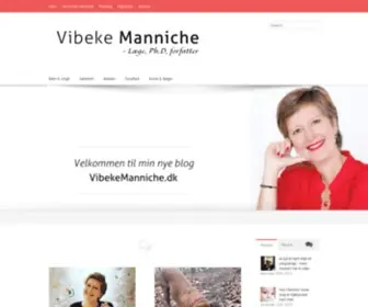 Vibekemanniche.dk(Vibeke Manniche) Screenshot