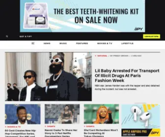 Vibelive.com(Hip-Hop, R&B, Style, and Black Culture) Screenshot