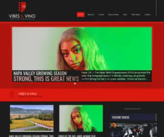 Vibesandvino.com(Vibes and Vino) Screenshot