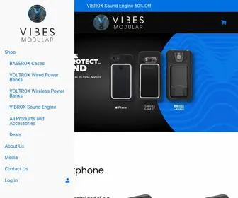 Vibesmodular.com(Modular Smartphone Accessories) Screenshot