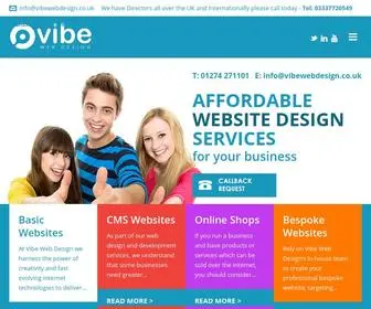 Vibewebdesign.co.uk(Vibe can deliver what their customers want within a very short turnaround time) Screenshot