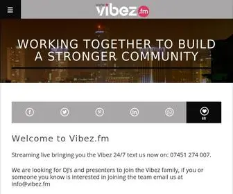 Vibez.fm(Vibez FM) Screenshot