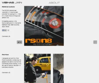 Vibhasjain.com(Vibhas Jain) Screenshot