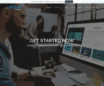 Vibhuti.biz(Vibhuti Technologies) Screenshot