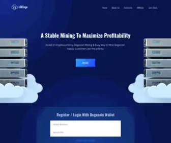 Vibidoge.cc(VibiDoge Cloud Miner) Screenshot