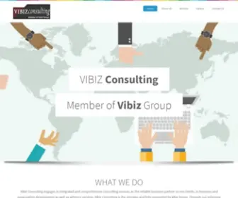 Vibizconsulting.com(Konsultan Manajemen) Screenshot