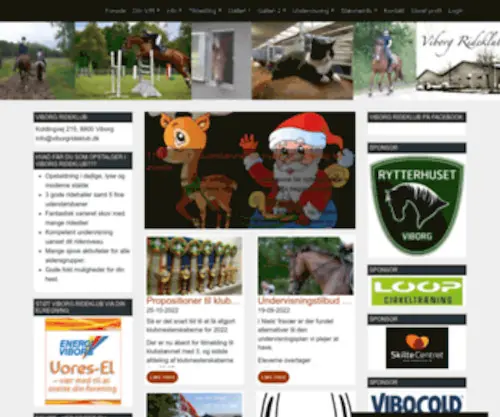 Viborgrideklub.dk(Viborg Rideklub) Screenshot