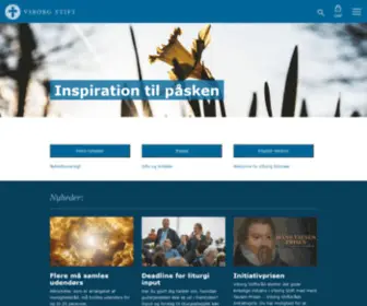 Viborgstift.dk(Folkekirken) Screenshot