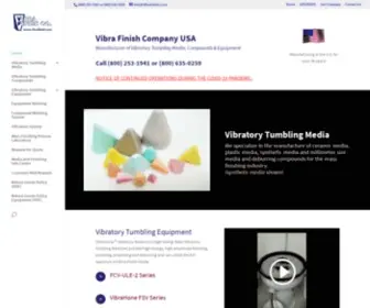 Vibrafinish.com(Vibra Finish Company) Screenshot