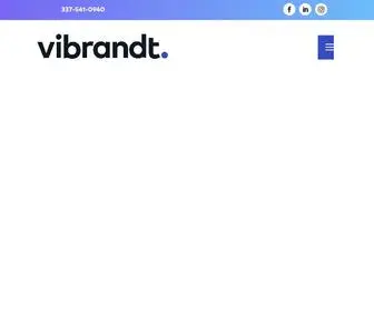 Vibrandtmedia.com(Website Design & Development) Screenshot