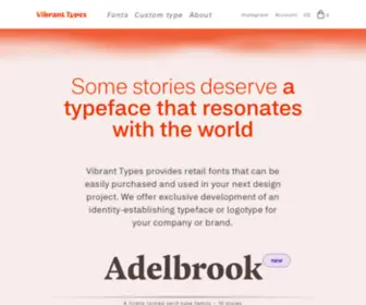 Vibrant-Types.com(Vibrant Types) Screenshot