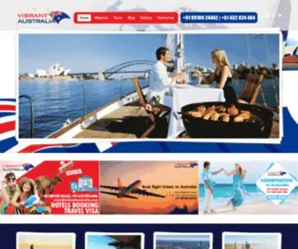 Vibrantaustralia.com(Australia Tours Packages) Screenshot