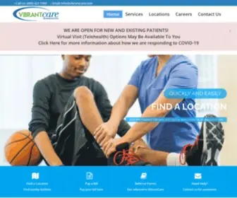 Vibrantcare.com(One Team) Screenshot