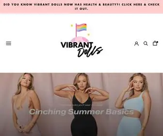 Vibrantdolls.com(Vibrant Dolls) Screenshot