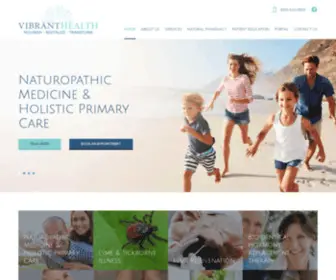 Vibranthealthnaturalmedicine.com(Vibrant Health Naturopathic Medical Center) Screenshot