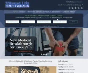 Vibrantlifechattanooga.com(Voted Top Chattanooga Chiropractor) Screenshot