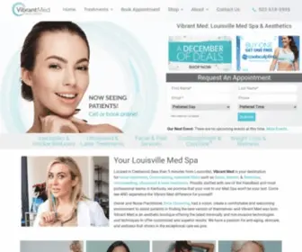 Vibrantmed.com(Louisville Med Spa) Screenshot