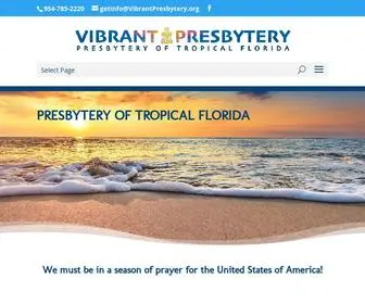 Vibrantpresbytery.org(Vibrant Presbytery) Screenshot