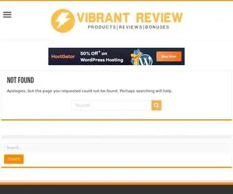 Vibrantreview.com(Vibrant Review) Screenshot