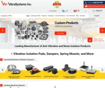 Vibrasystems.com(Vibrasystems Inc) Screenshot