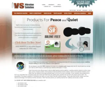 Vibrationsolution.com(Vibration Solutions) Screenshot