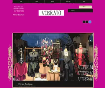 Vibratoboutique.com(Women's Boutique) Screenshot