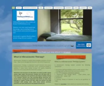 Vibro-Therapy.com(Vibroacoustic Therapy) Screenshot