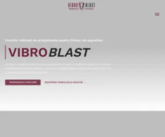 Vibroblast.ro(Sablare, Abraziv sablare, Echipamente vibrofinisare) Screenshot