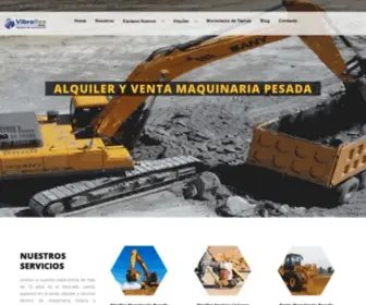 Vibrorex.com.pe(Venta de Maquinaria Pesada y Construcción) Screenshot