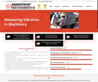 Vibrotech.co.in(Vibration Consultancy) Screenshot