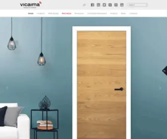 Vicaima.com(Internal Doors Company) Screenshot