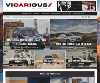 Vicariousmag.com(Our mission) Screenshot