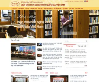 Vicas.org.vn(Vicas) Screenshot
