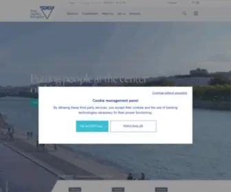 Vicat.com(International cement group) Screenshot