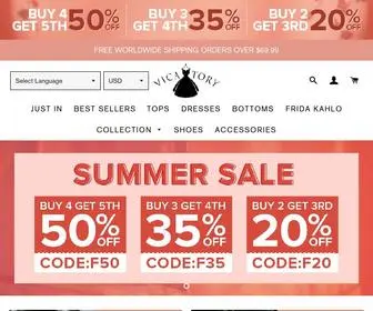 Vicatory.com(vicatory) Screenshot